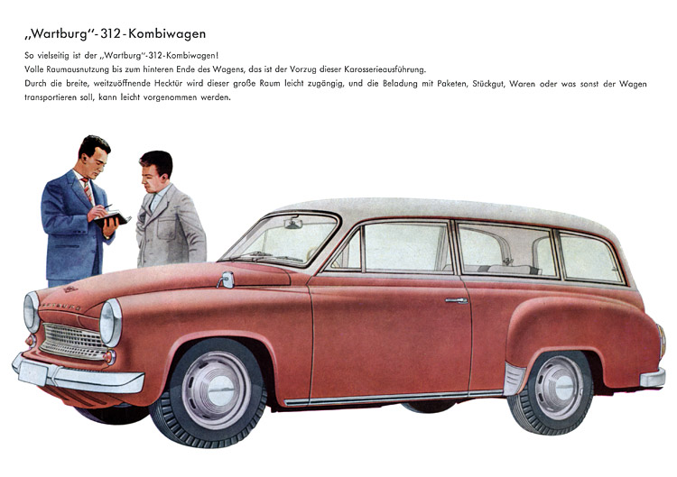 Wartburg 311 Kombi 1962